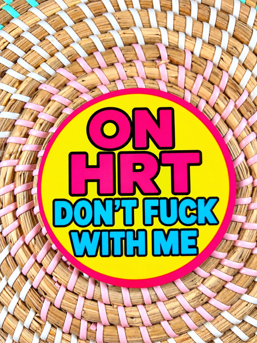 On HRT Don't Fuck With Me Wooden Coaster – Funny Coaster – Handmade