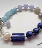 Designer Multigemstone Hand Made Chakra Designer Charm Bracelet  - Image 6
