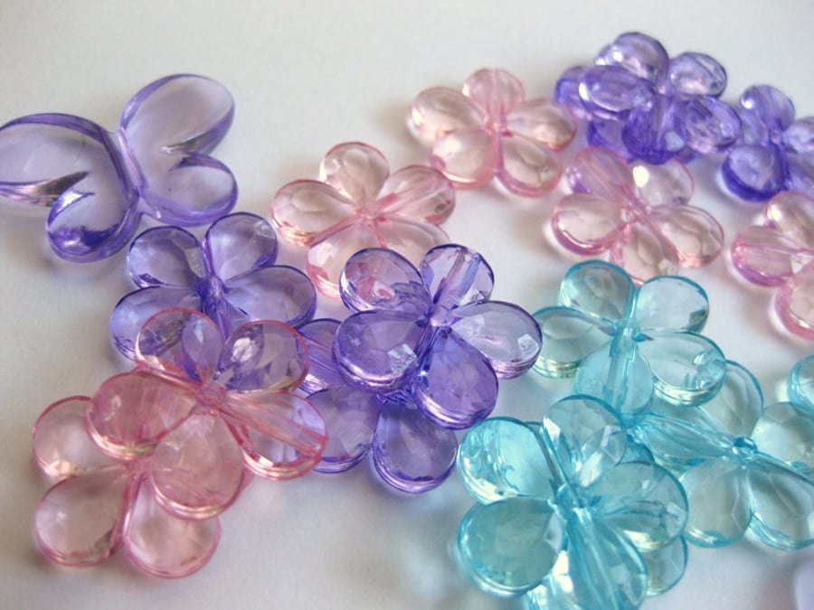 Butterfly & Flower beads
