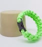 Paracord Bracelet - Glow in The Dark. Green Paracord Bracelet. Paracord. - Image 1