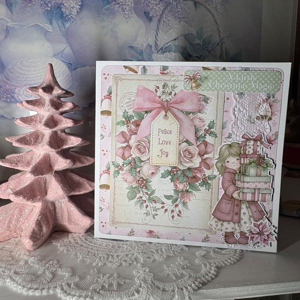 Christmas Greeting Card - Parcel Company - Joy - GC 0005