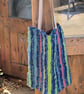 Colourful Denim Tote Bag  - Image 1