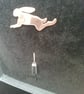 Copper Hare pin - Image 2