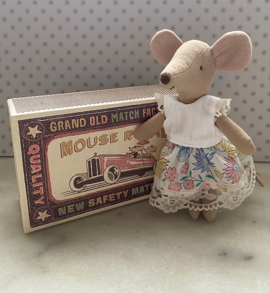 Maileg mouse handmade clothes sets.