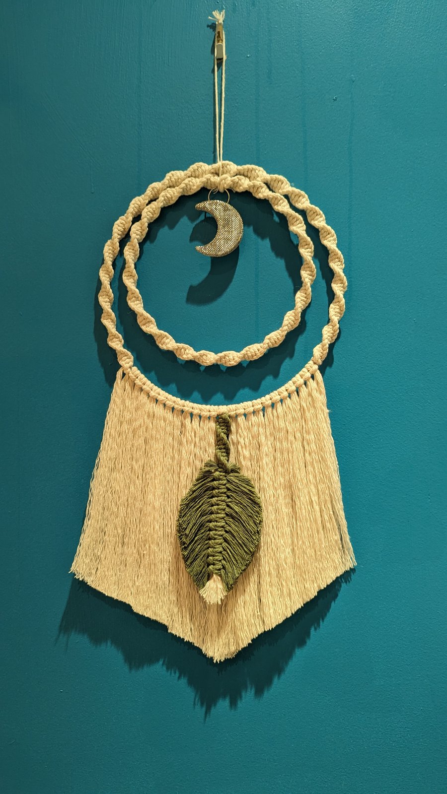 Macrame circular wall hanging