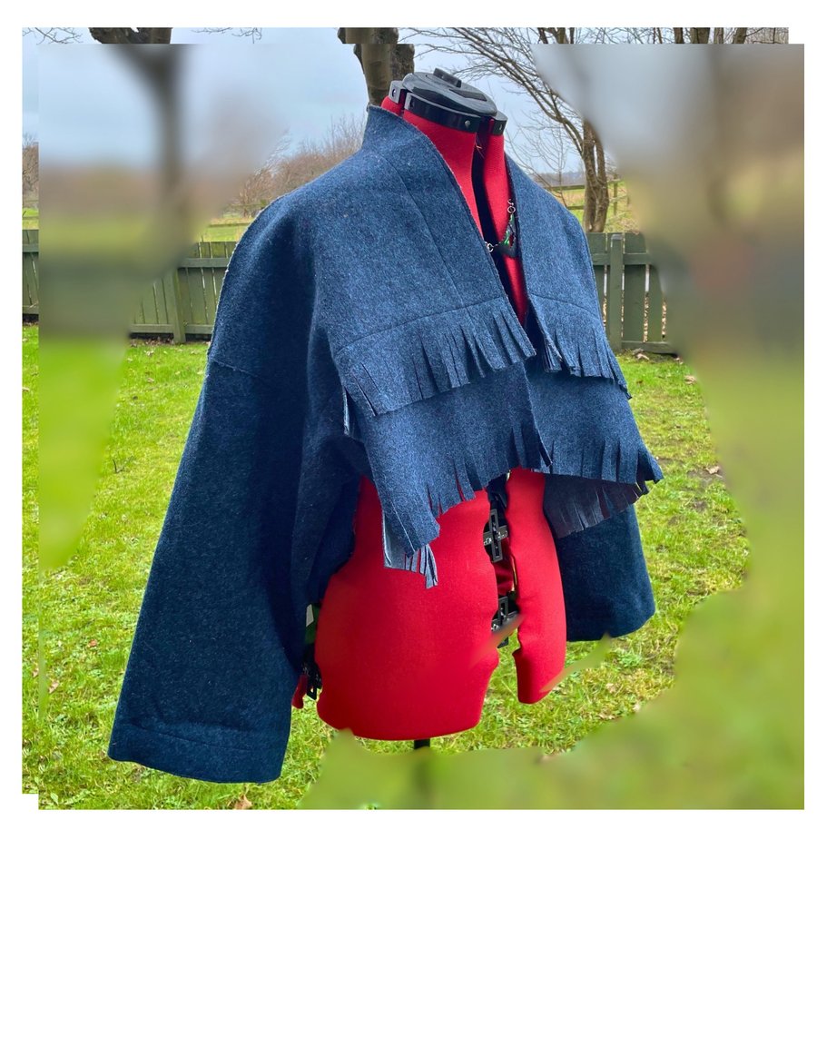 Going out fringe jacket