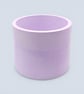 Large Lilac Round Plant Pot 15 cm, Handmade Indoor Planter