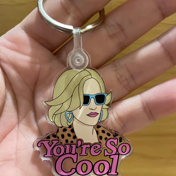 Alabama Worley True Romance You’re So Cool Acrylic Keyring