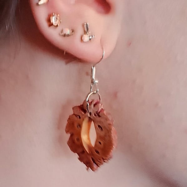 Nectarine Kernel Earrings