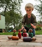 Handmade Traditional Wooden Skittles Game - Image 4
