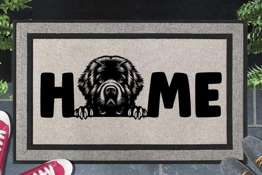 Newfoundland Home Door Mat - All Weather Doormat - 45x70cm 