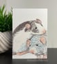 Rats Card; Birthday, blank or personalised for any occasion. - Image 3