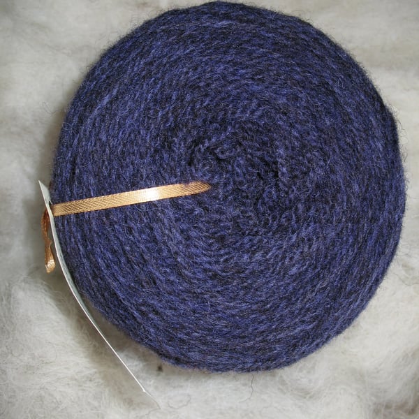Hand-dyed Pure Jacob Double Knitting (Sport) Wool Clematis 100g