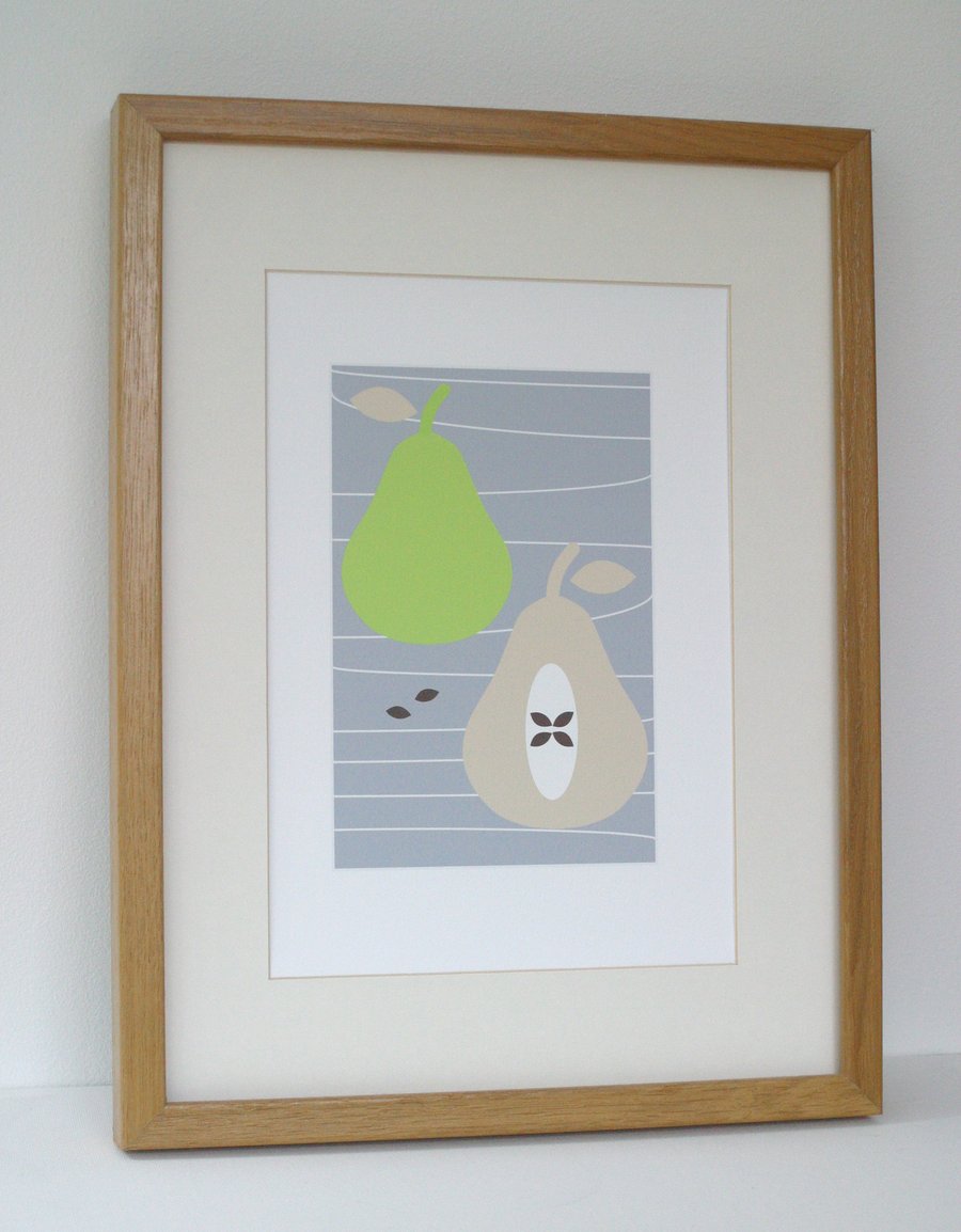 Pears Print A4