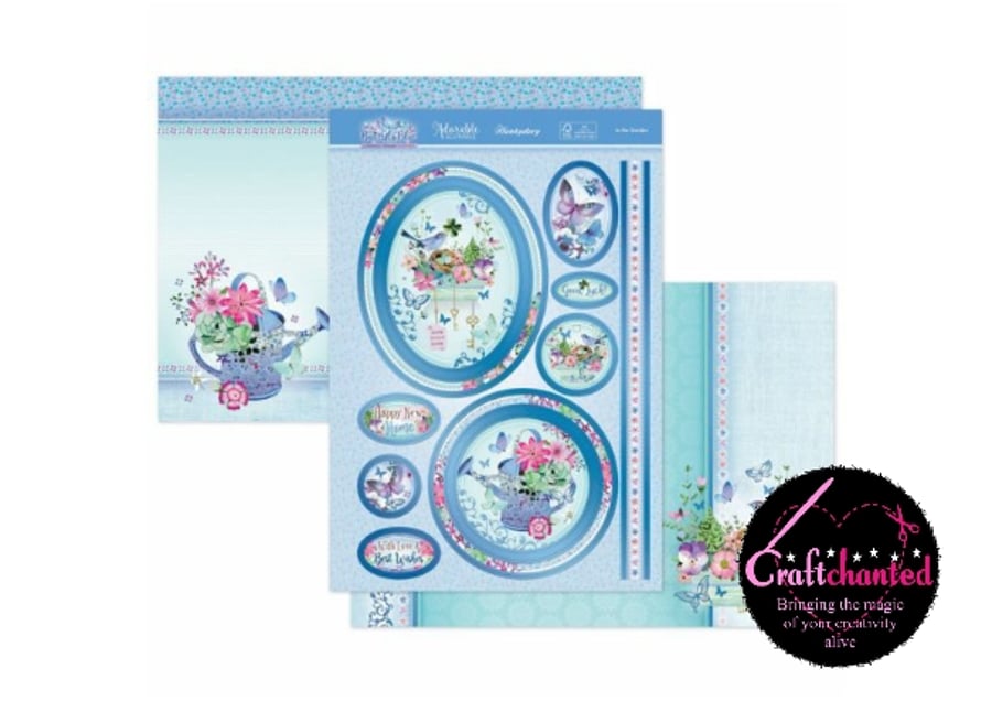 Hunkydory - Butterfly Blue - In The Garden Topper Set