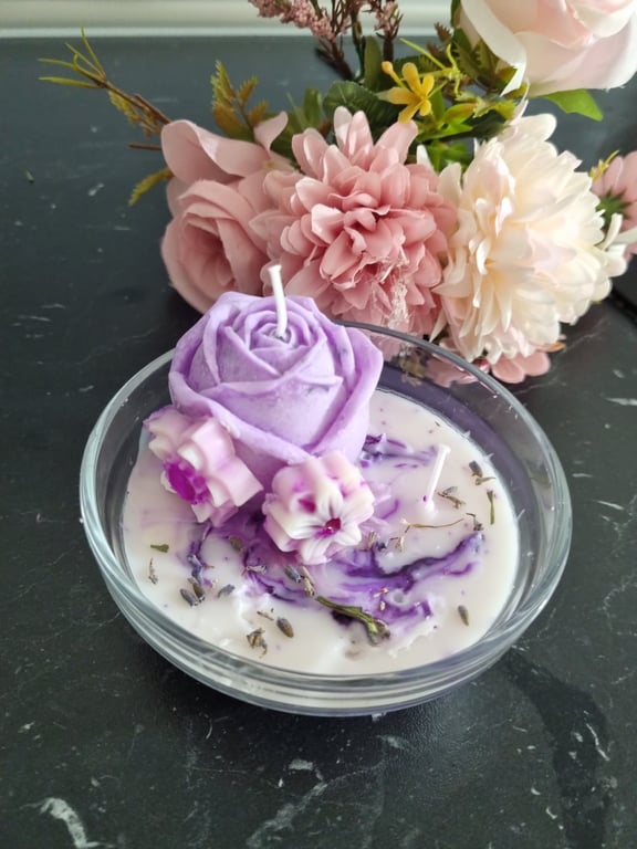 Lavender candle