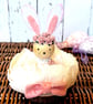 Bunny Flower Ornament 