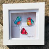 Fused glass birdies picture