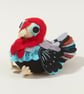 Christmas Turkey - Wool Felt Sculpture - Image 3
