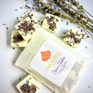 Vegan Crown Chakra Wax Melts - Essential Oil Aromatherapy, Lavender Petals