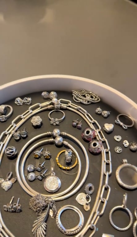 Variety pack of 5 S925 character charms for European charm bracelets  