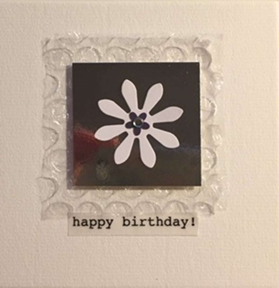 Daisy Birthday Card 