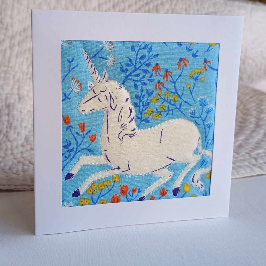 Unicorn Greeting card - blank for any occasion