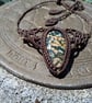 Ocean Jasper Macrame Necklace  - Image 3