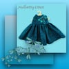 Teal Dragonfly Dress to fit the Mulberry Green characters 