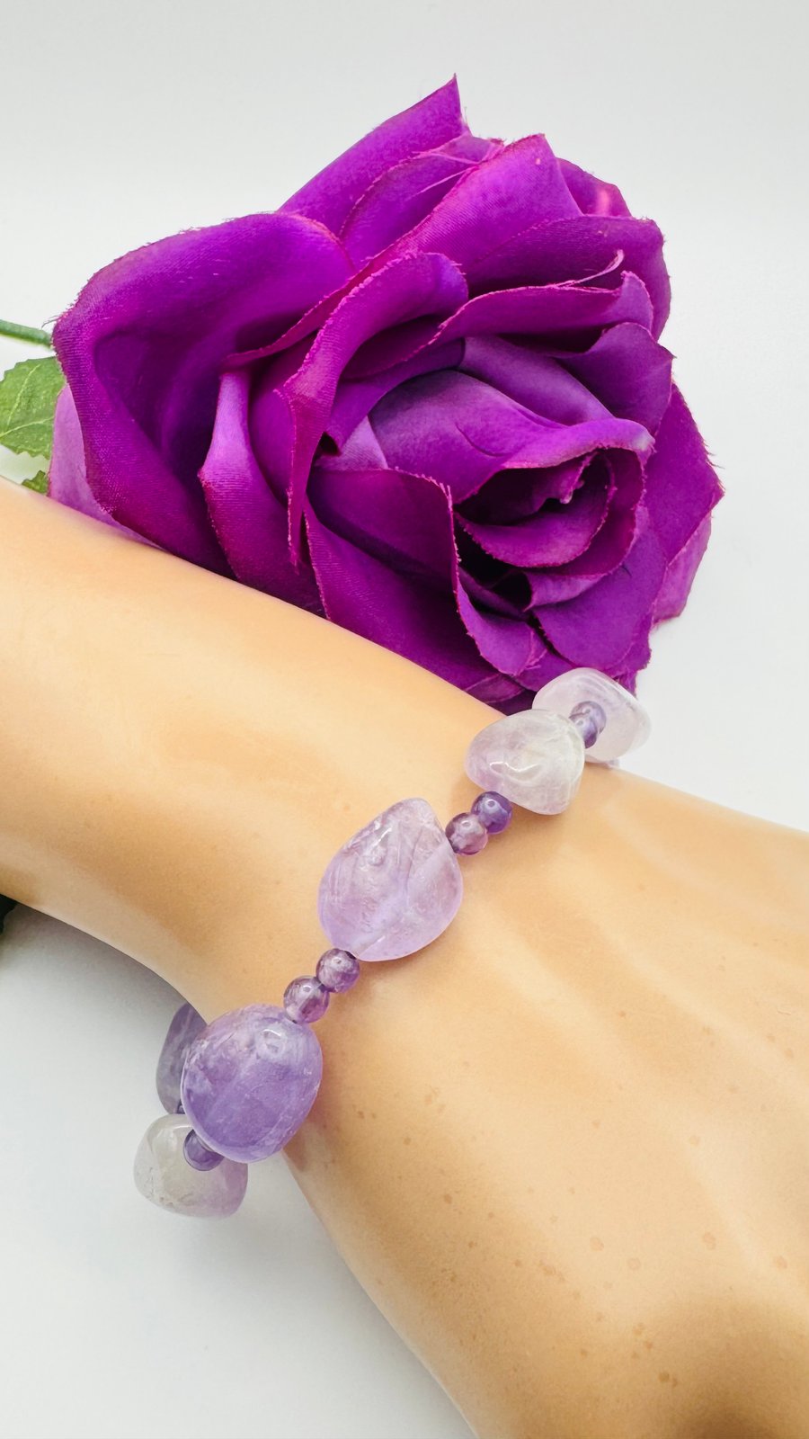 Amethyst Nugget Bracelet