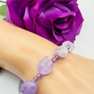 Amethyst Nugget Bracelet