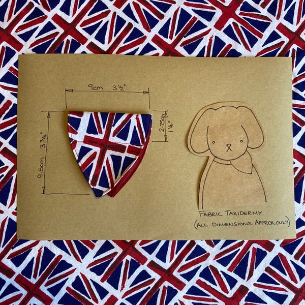 Dog Bandanna (small) - Jubilee 