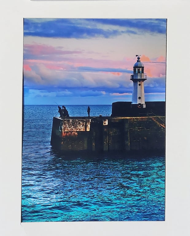 Perfectly Imperfect – Mevagissey 12x8 Wall Art Print Lighthouse