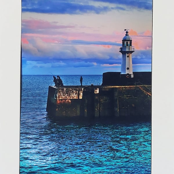 Perfectly Imperfect – Mevagissey 12x8 Wall Art Print Lighthouse