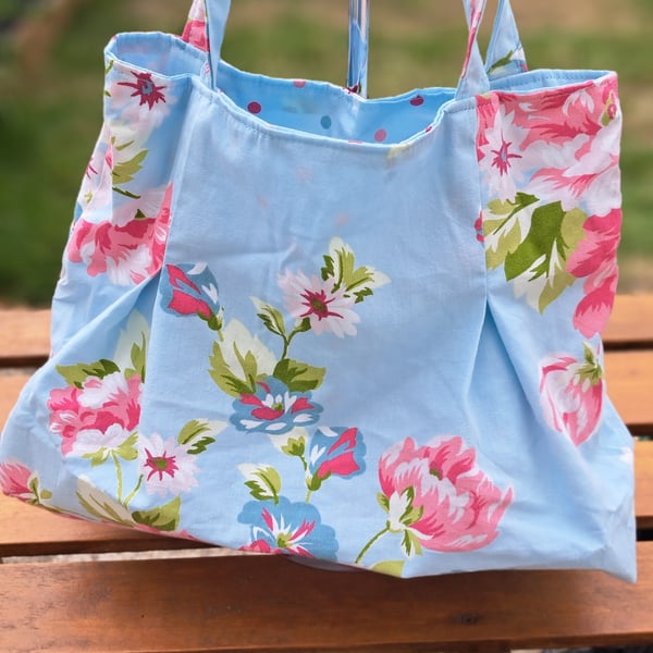 Handmade Recycled Bucket Bag – One-of-a-Kind Sustainable Style