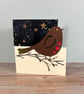 Christmas Cards - Robin - single cards or packs of 6 - Image 2
