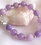 Lavender Semi-precious Amethyst Bracelet  - Image 3