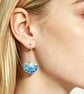 Gingko Leaf Earrings, enamel earrings, Gingko earrings, gift for her, enamel,  - Image 9
