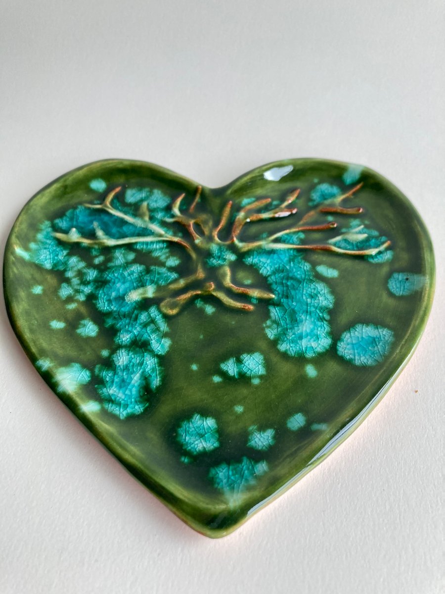 Tree Heart Trinket Dish