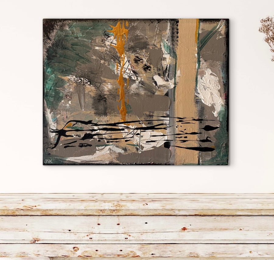 Original Abstract Art on canvas 