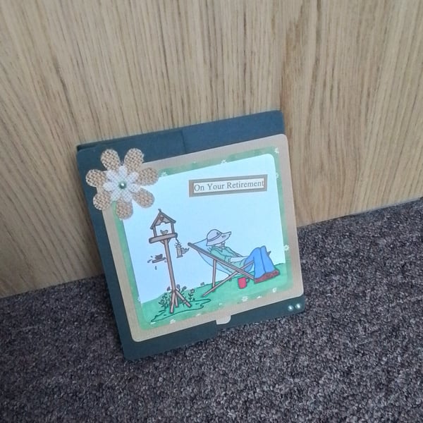 On Your Retirement Card, Happy Retirement Card, Garden Retirement Card