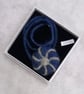 Blue and Grey Windmill pendant - Image 1