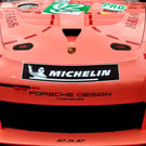 Porsche 911 RSR Pink Pig Sports Car Photograph Print