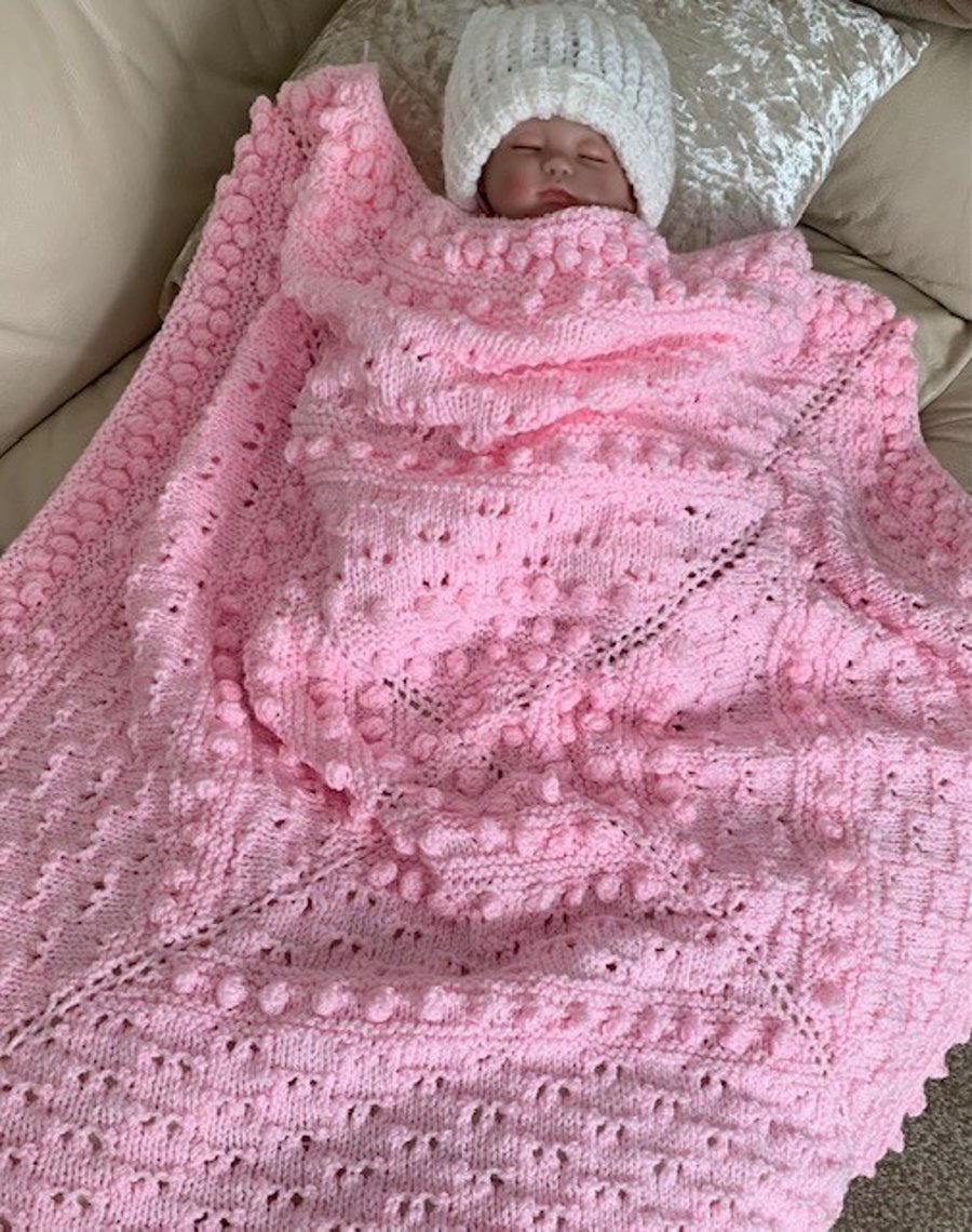 SWEET PEA baby blanket