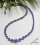 Designer 'A'A Grade 85ct Tanzanite Sterling Silver Necklace  - Image 7