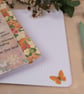 A5 Handmade Notebook with Spring Meadow Design - Image 3