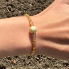 Seed Bead Bracelet. Glass Bead Bracelets. Boho Style Bracelet. Beach Bracelets. 