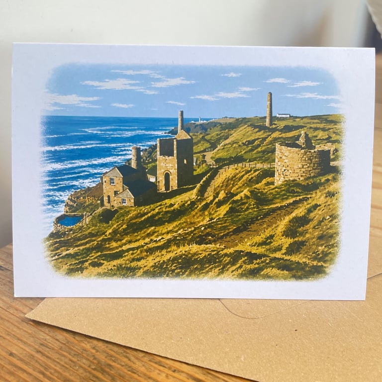 Blank Card A6 Landscape - Levant Mines