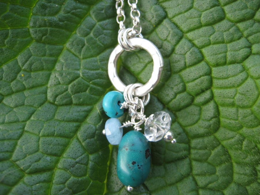 Turquoise Chakra Necklace