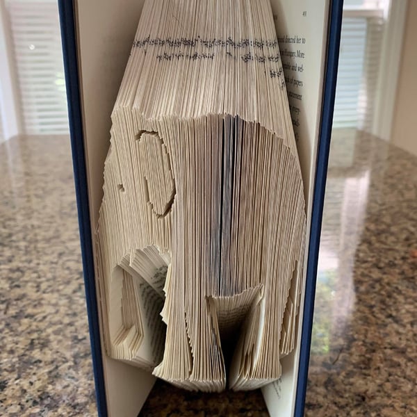 Elephant COMBI Book Folding Pattern - EMAILED PDF PATTERN